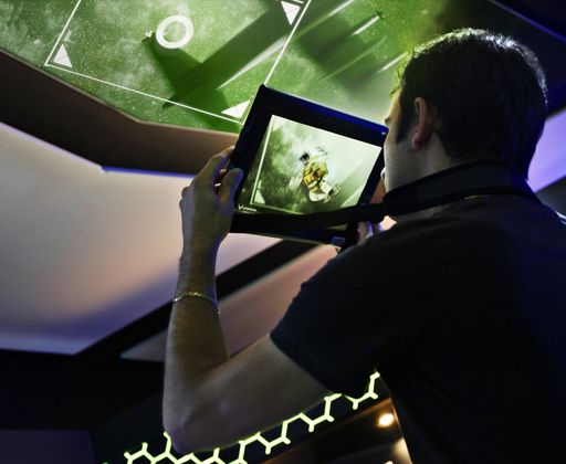 "'Air Force' - Beispiel einer Total Immersion Anwendung"