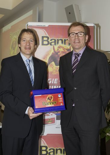  Blicken auf ein erfolgreiches Geschäftsjahr 2010/11 zurück: die Banner Geschäftsführer Thomas (li.) und Andreas Bawart.