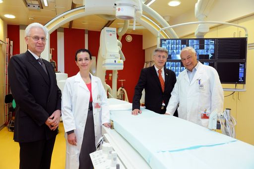 Vom neuen Herzkatheterlabor an der Kinderklinik werden jährlich hunderte Kinder mit Herzfehler profitieren.
