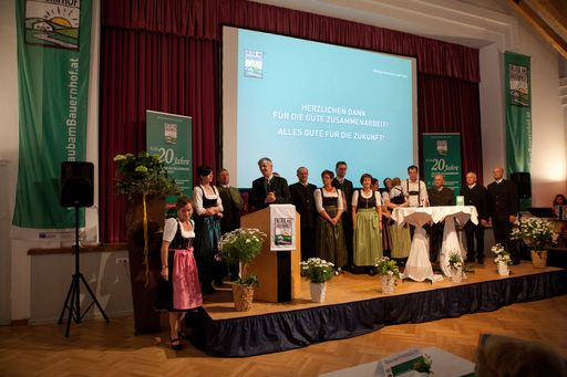 Urlaub am Bauernhof feiert in Mondsee ein dreifaches Jubiläum.