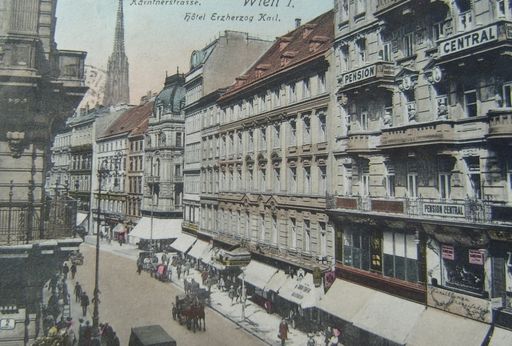Kärntner Strasse 27-33, Postkarte 1910