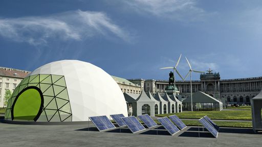  Die greenEXPO11, Österreichs große Zukunftswelt, vom 24.-26. Juni 2011 auf dem Wiener Heldenplatz.