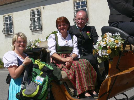  erste SingleWandern Hochzeit in St.Florian - OÖ am 07.05.2011