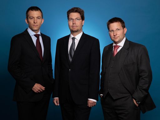  Neue Partner bei Wolf Theiss, v.l.n.r. Florian Haugeneder, Harald Stingl, Christian Öhner.