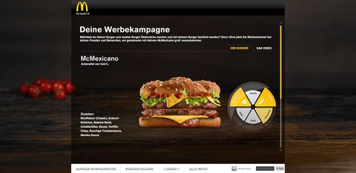 McDonald's Österreich sucht die beste Burger-Kreation