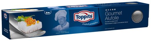  Wie beim Spitzenkoch: saftiges und geschmackvolles Braten mit Toppits Gourmet Alufolie