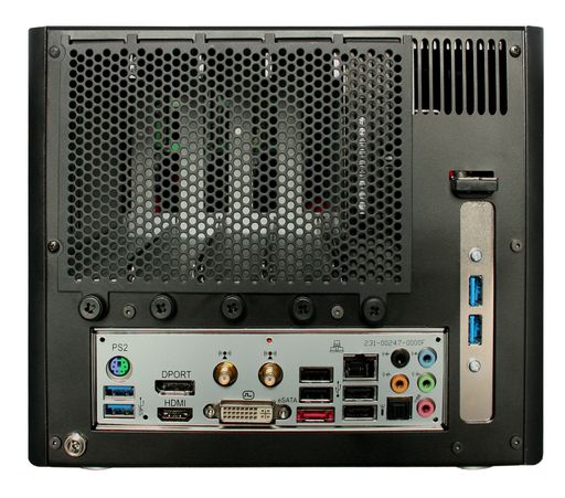 Vorschau Bild von HFX PowerNAS Rückansicht