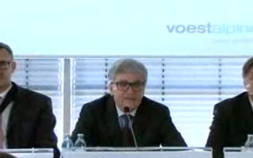 Aufzeichnung der Bilanzpressekonferenz 2010/11 der voestalpine AG vom 31. Mai 2011