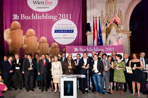 In einem rauschenden Fest wurden am 1. Juni im Wiener Rathaus die Buchlieblinge 2011 überreicht
http://www.apa-fotoservice.at/galerie/1437/