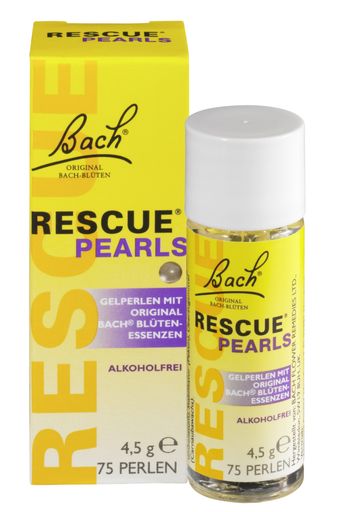  Rescue ist das beliebteste Bach-Blüten-Produkt. Die auch als Notfalltropfen bekannte Mischung gibt es jetzt neu als aromatische, zart-schmelzende Gel-Perlen.