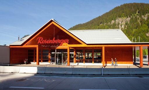 Vorschau Bild von Außenansicht: Das neue Rosenberger-Restaurant  am Brenner.
