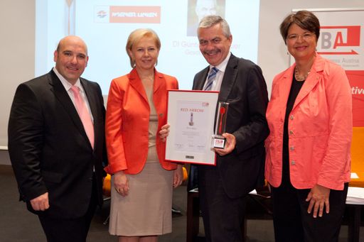 Vorschau Bild von Im Bild v.l.: David Ungar-Klein, Brigitte Jank, Günter Steinbauer, Renate Brauner.