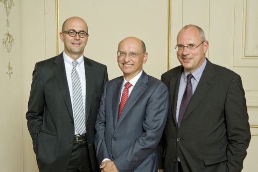 v.l.n.r. Dr. Friedrich Nusterer (Stv.), Dr. Michael Schwarz (Leiter), Dr. Rudolf Beck (Stv.)