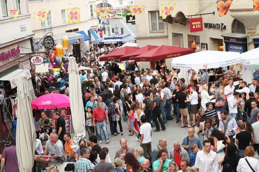 Das Linzergassenfest am 1. und 2. Juli 2011 ist ein Highlight für Jung und Alt..