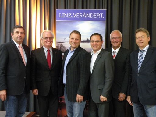 Neu gewählte Vorstandschaft des Tourismusverbandes Linz