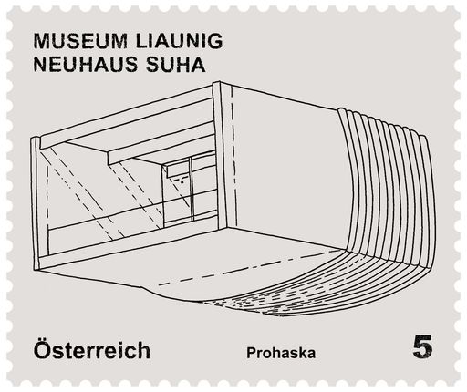  Neue 5 Cent Briefmarke "Museum Liaunig"