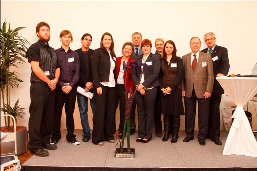 Gruppenfoto Siegerehrung SAM 2010