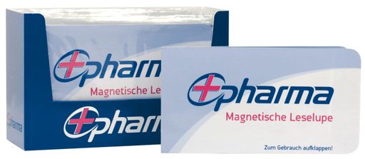  Die praktische Leselupe von +pharma gibt es jetzt kostenlos in der Apotheke zu holen.