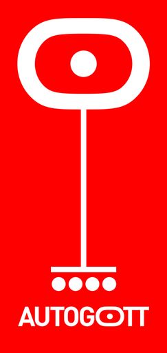  Autogott Logo hoch mit Rädern