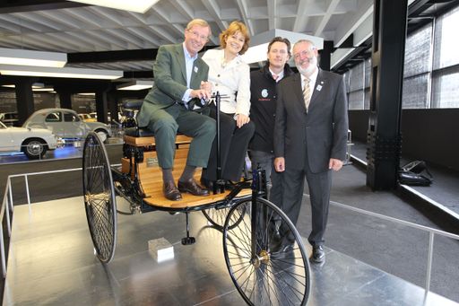 LH-Stv. Dr. Wilfried Haslauer (Vors. des Aufsichtsrates), GD Dr. Gabriele Zuna-Kratky (Technisches Museum Wien), GD Dr. Johannes Hörl (Großglockner Hochalpenstraße),  VPräs. Thomas Burkhardt (ADAC).