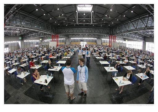 Eignungstest Medizinstudium in der Messe Wien
