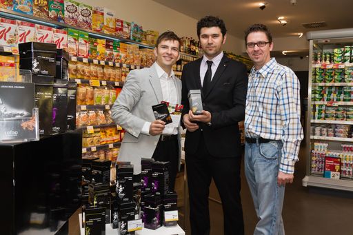 Stefan Fak, Alp Keser und Johann Schwarz, Chefkoch im Restaurant UNO des 4-Sterne-Superior-Hotels ARCOTEL Kaiserwasser (v.r.n.l.)
