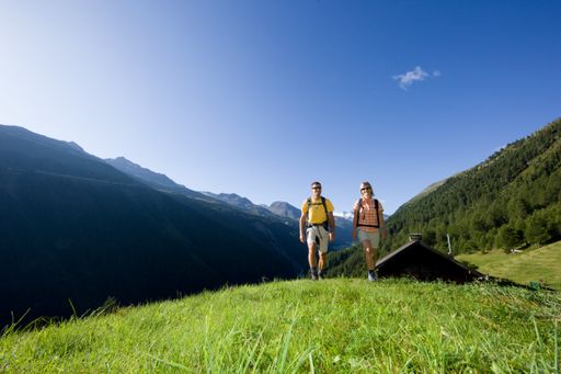Vorschau Bild von Entspanntes, geruhsames Wandern rund um Obergurgl, in der klaren, pollenfreien Gebirgsluft auf über 2000 Metern.