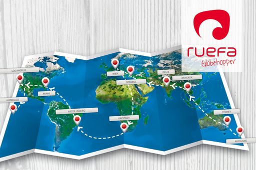 Vorschau Bild von Ruefa sucht Globehopper für Weltreise - Reiseroute.