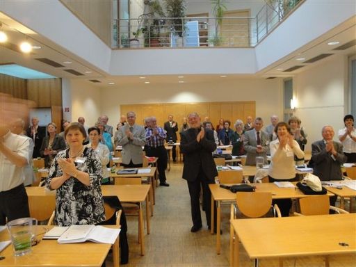 Participants in the ESCU's annual summer academy
