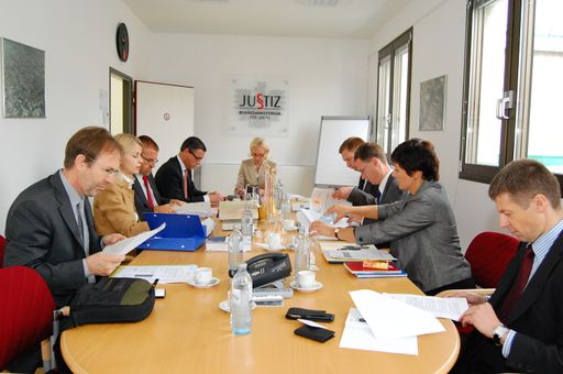 Bei der Begrüßung der Expertengruppe