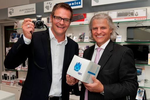  v.l.: Robert Hartlauer, Thomas Hintze (UPC)