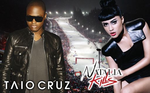  Die Superstars Taio Cruz und Natalia Kills werden das Zielstadion zum Kochen bringen.