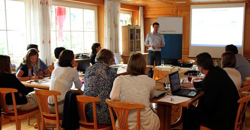 HolidayCheck Training bei Hoteliers im Bregenzerwald (Österreich).