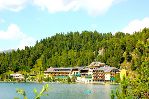  Außenansicht Seehotel Jägerwirt auf der Turracher Höhe