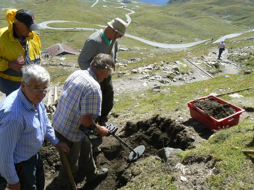 Vorschau Bild von Aktuelle archäologische Grabungsarbeiten beim Hochtor, entlang der Großglockner Hochalpenstraße
