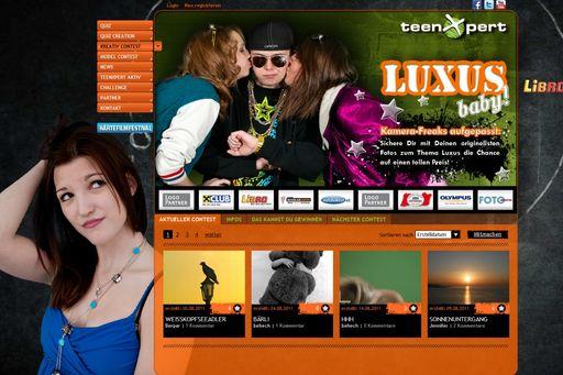 Vorschau Bild von Am 1. September startet die Jugendplattform www.teenXpert.at. Hier werden neben Originalität und Witz auch Kreativität und Grips von den Teens gefordert.