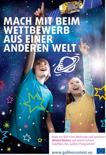  Galileo Malwettbewerb für Kinder.