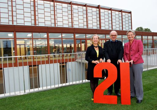 V.l.n.r.: Claudia Schmied, Architekt Adolf Krischanitz und Agnes Husslein-Arco