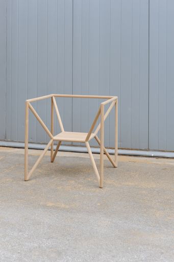 M3 Chair, produced by Neue Wiener Werkstätte /designed by Thomas Feichtner