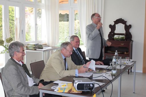  Die Vorsitzenden der christlich-demokratischen  Seniorenorganisationen aus Deutschland, Italien und Österreich.