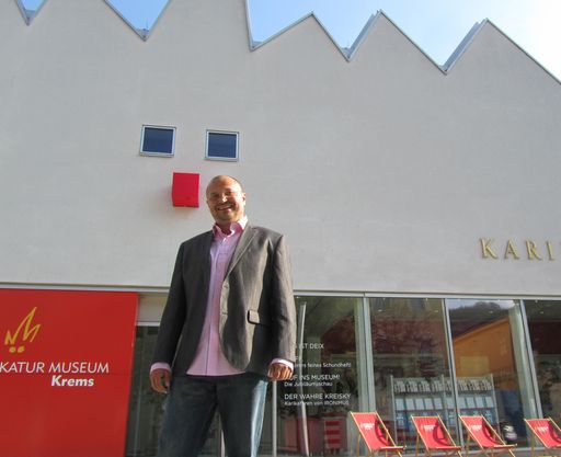 Gottfried Gusenbauer wird neuer Direktor im Karikaturmuseum Krems