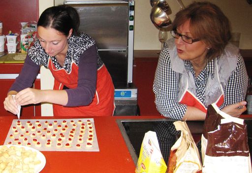  Kekse Backen in Resis Kochschule.