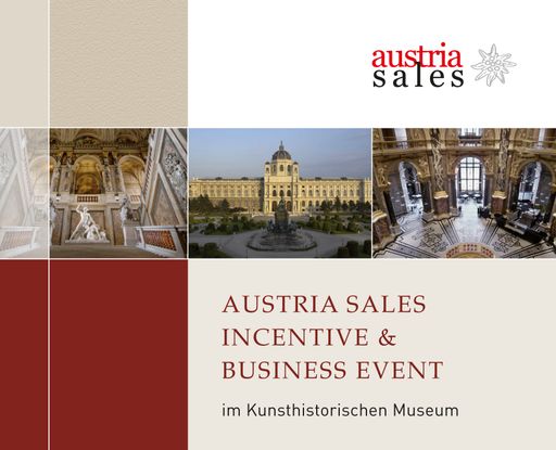 Im Kunsthistorischen Museum fand am 10. Oktober 2011 wieder der  austria sales Incentive & Business Event unter dem Motto "Kunst & Kulinarik" statt.