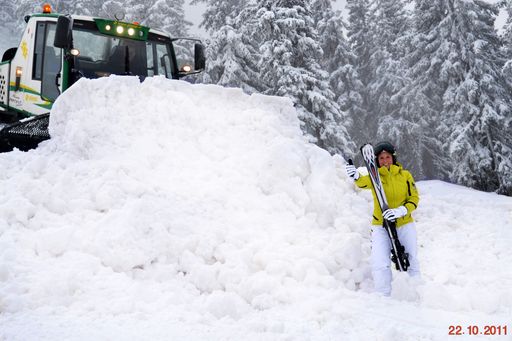  Die Planai startet morgen in den Winter: Ab 23. Oktober kann nach Herzenslust gecarvt werden.