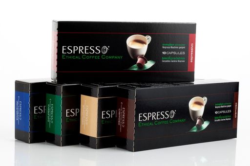 Biloogisch abbaubare Espressokapseln bei BILLA und MERKUR