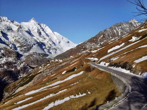 Vorschau Bild von Herbst auf der Großglockner Hochalpenstraße .