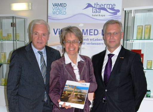 Dir. KommR. Gerhard Gucher, LR Dr. Petra Bohuslav, Michael Hudritsch, MBA