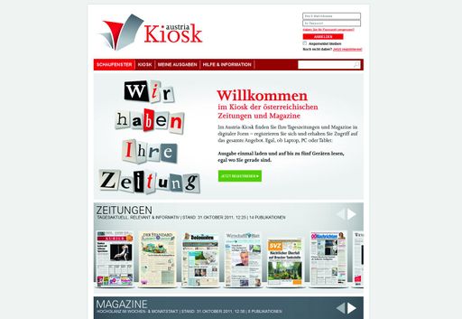 Vorschau Bild von Sreenshot Austria-Kiosk
