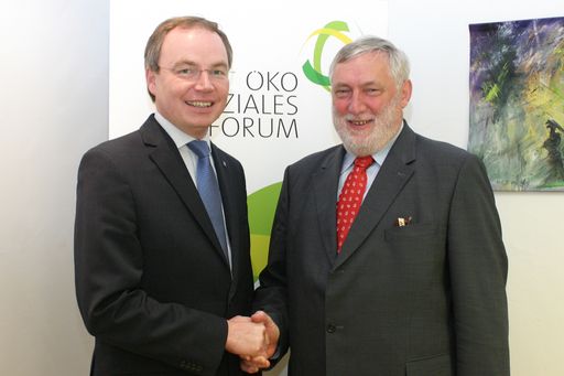 v.l.n.r. Stephan Pernkopf, Franz Fischler
