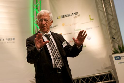 Keynote Referent Franz Alt: "Österreich kann bis 2030 den 100%igen Umstieg auf erneuerbare Energien schaffen."